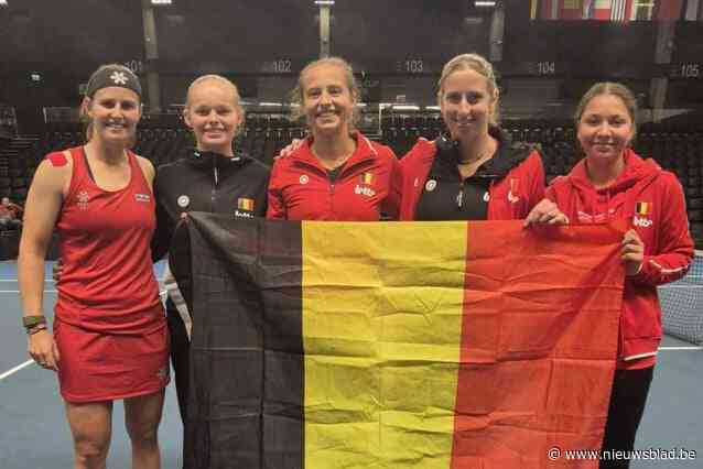 Debutante Jeline Vandromme wijst Belgische tennisvrouwen de weg