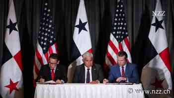 Panama stimmt einer vermehrten Präsenz amerikanischer Truppen am Kanal zu