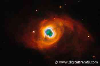 The final view from one of Hubble’s instruments is this gorgeous nebula