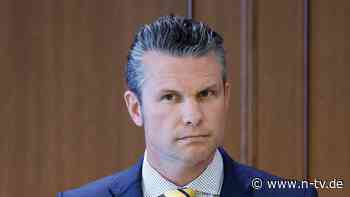 "Woke" Programme "ausrotten": Hegseth lässt "verschwenderische" Milliarden-Ausgaben streichen