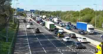 Live: M5 and M4 traffic chaos as holiday getaway begins