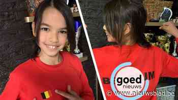 Tennistalent Victoria Tavernier (11) heeft haar eerste  selectie voor Belgisch team beet