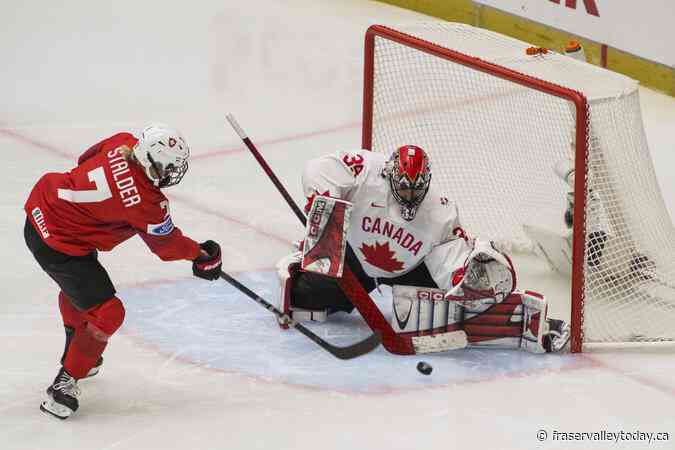 Poulin helps Canada to 4-0 win over Switzerland in women’s world hockey championship