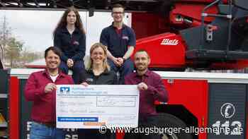 Spende für die Feuerwehr Landsberg