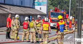 Burnt out South Bristol sports centre finally being demolished