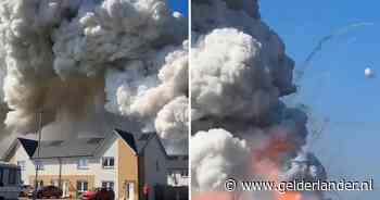 KIJK | Brand veroorzaakt knallen bij batterijfabriek