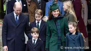 Süße Fotos aus Courchevel aufgetaucht: Hier stürzten sich Kate, William und die drei Kids in den Schnee