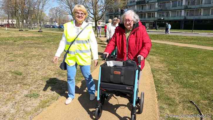 Ouderen voelen zich kampioen bij rollatorrace: 'Ben net Max Verstappen'