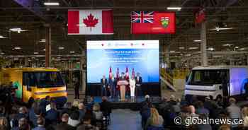 Ontario electric vehicle plant set for temporary shutdown, job losses