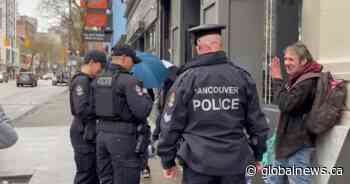 2 officers set on fire in Vancouver’s Downtown Eastside, police say