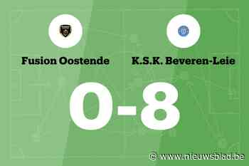 SK Beveren-Leie laat Fusion Oostende kansloos