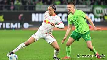 Leipzig wankt, aber fällt nicht: VfL Wolfsburg gleicht fast einen 0:3-Rückstand aus