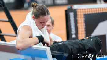 Krachendes Turnier-Aus: Tennis-Frauen verabschieden sich mit Tränen und einer Ohrfeige