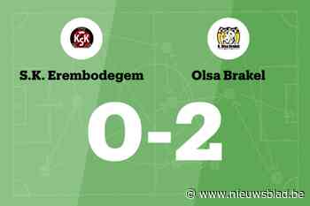 Olsa Brakel B na rust voorbij SK Erembodegem