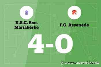 Excelsior Mariakerke ijzersterk in thuiswedstrijden: winst tegen FC Assenede tiende na elkaar