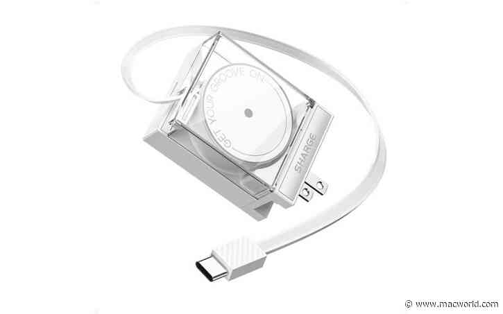 This retro Mac-like transparent 65W charger with a retractable cable is down to $36