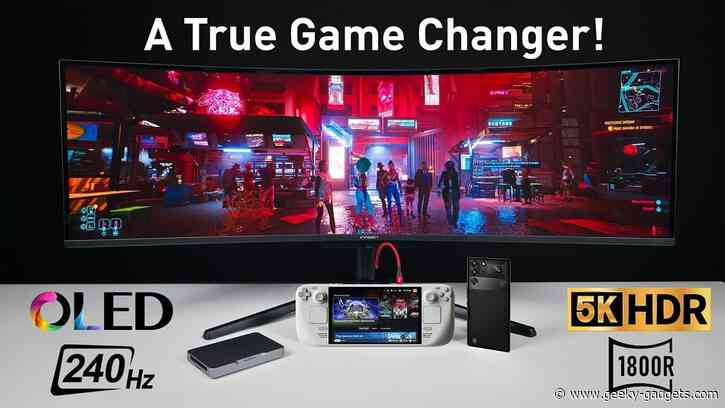 INNOCN 49Q1S OLED Ultra Wide Curved Gaming Monitor $1,260