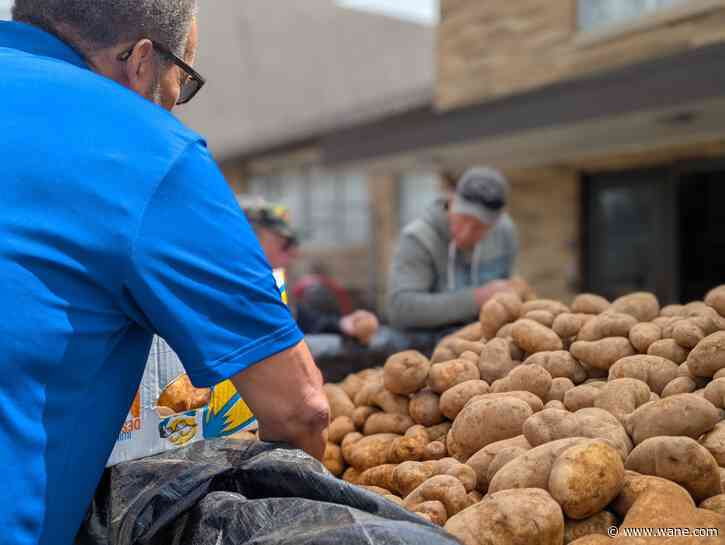 Church, school prepare 'Potato-palooza' giveaway