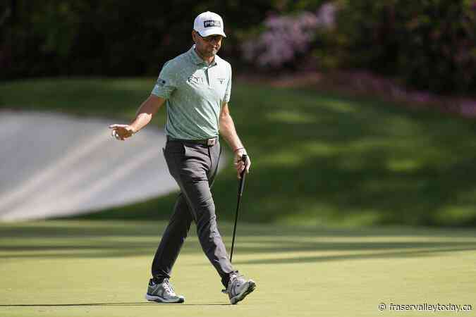Canada’s Corey Conners two shots back of leader Justin Rose at the Masters