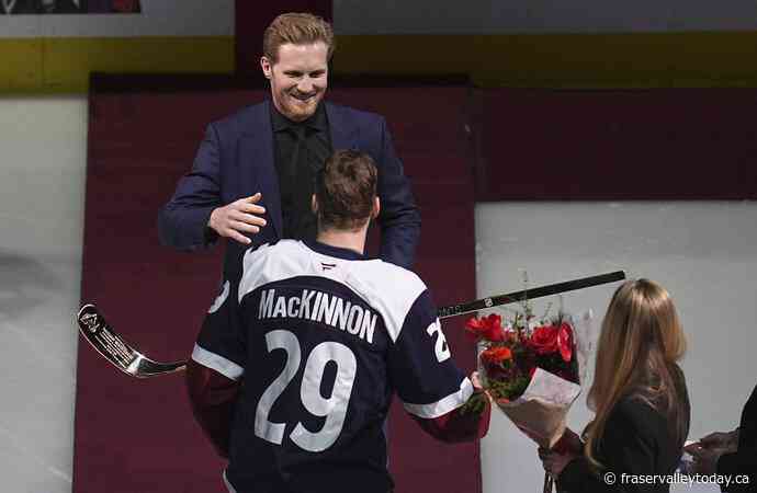 Gabriel Landeskog suits up for AHL’s Colorado Eagles on Friday, 1st pro game in nearly 3 years