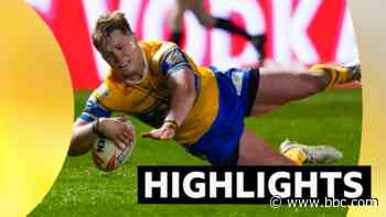 Four-try McDonnell stars as Leeds win at Salford