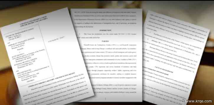 New Mexico immigrant rights group joins lawsuit over IRS and DHS agreement