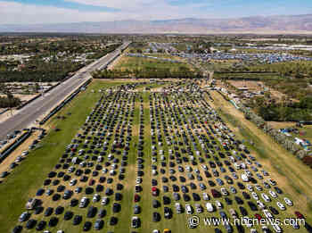 Coachella festivalgoers complain of hourslong wait to enter campgrounds