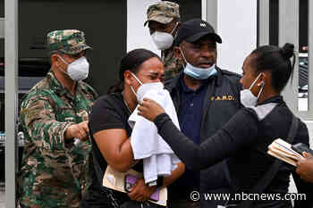 Dominican families plead for remains of relatives killed in roof collapse amid autopsy backlogs