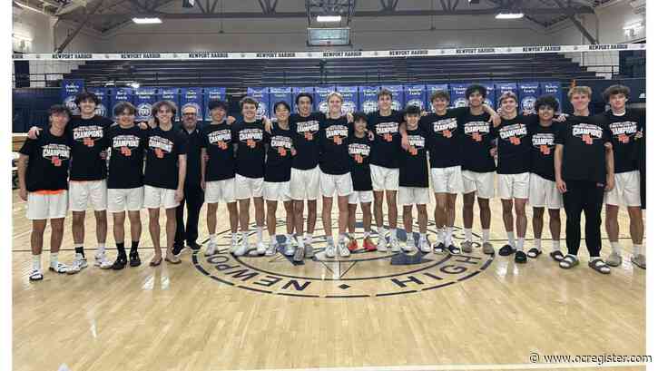 Huntington Beach boys volleyball proud of first league title since 2016