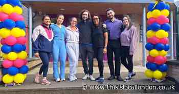 Joe Wicks leads exercise session for nursery children