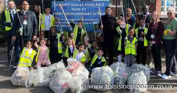 Children join Great British Spring Clean in Dagenham