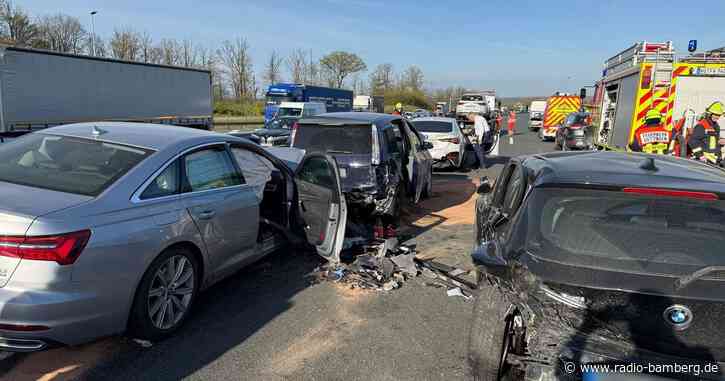 18 Verletzte bei Unfällen: A3 über neun Stunden gesperrt