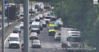 Drivers warned of M4 and other major road and lane closures in Wales today - Saturday, April 12