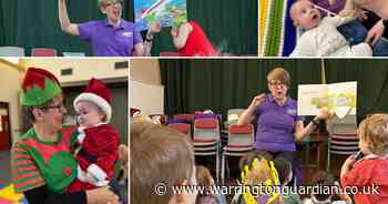 20th anniversary celebrations for baby sign classes in Warrington