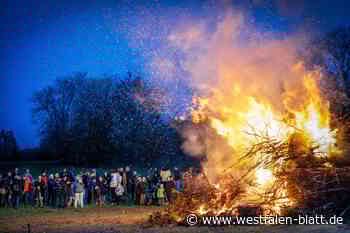 Das sind die Osterfeuer 2025 in Ostwestfalen-Lippe