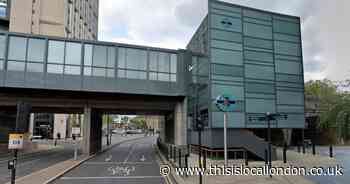 Cyclist in hospital after crash with car near east London DLR station