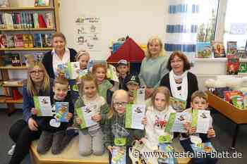 Kinder machen den Bibfit-Führerschein