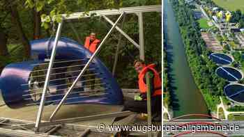 Im Augsburger Lech erzeugt bald ein besonderer „Fischschwarm“ Strom