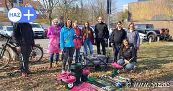 Ein Initiative sammelt Müller von den Straßen in Hannover-Badenstedt