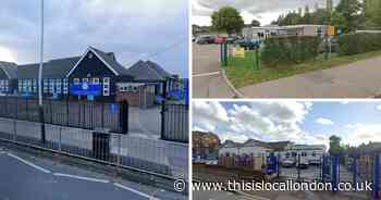 Which Havering primary schools are over capacity?