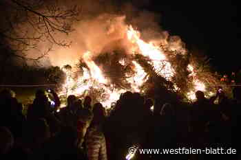 Das sind die Osterfeuer 2025 in Bad Oeynhausen