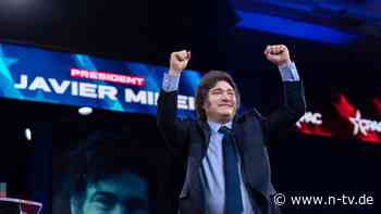 Lob für Wirtschaftskurs: Milei jubelt über Milliarden-Hilfspaket für Argentinien