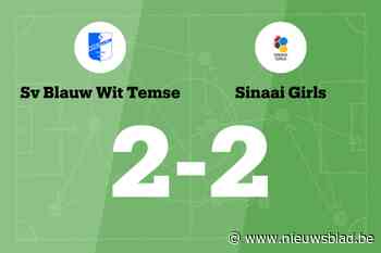 Eindelijk een punt voor SV Blauw Wit Temse