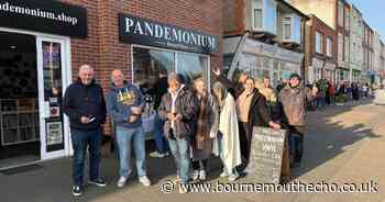 Hundreds queue outside independent shop for annual celebration