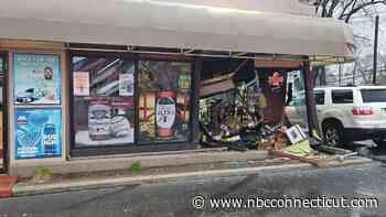 Car crashes into liquor store in Putnam: police