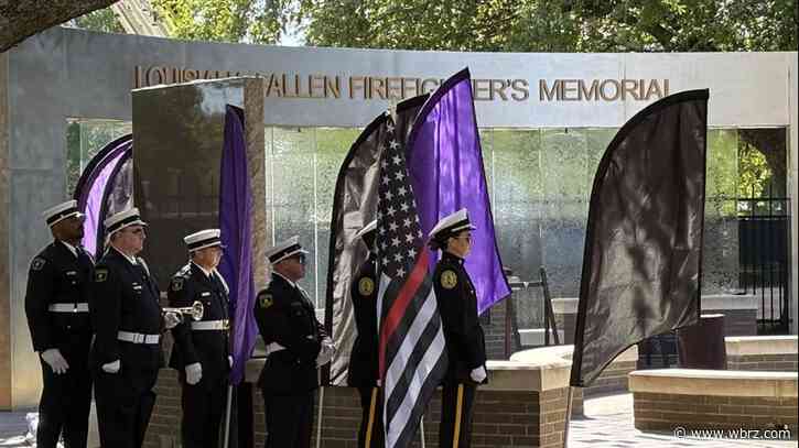 Fallen firefighters honored at memorial service