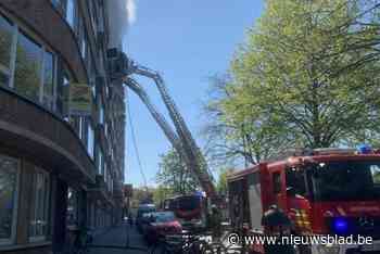 Brand in appartementsgebouw op Leopold III-laan: één woonst volledig verwoest
