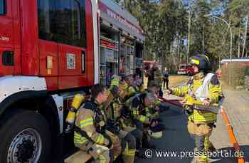 FW-SE: Dachstuhlbrand in Bad Bramstedt