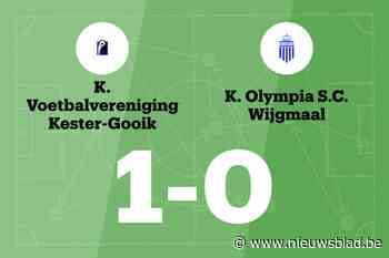 D'Hoe bezorgt Kester-Gooik B zege tegen Olympia Wijgmaal B