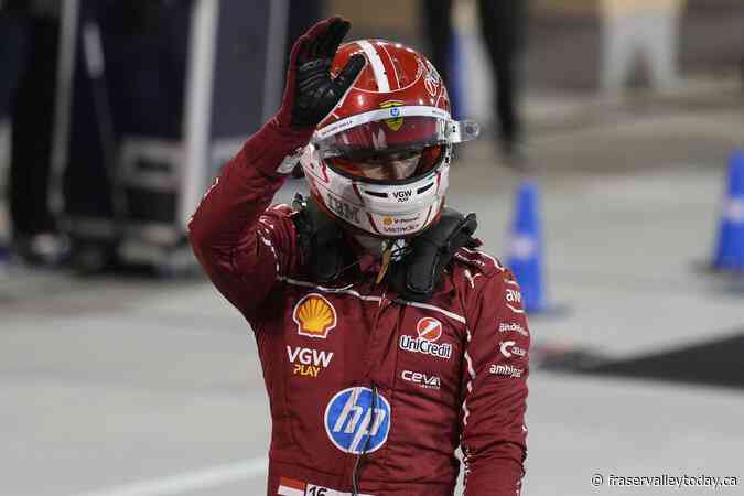 Piastri on pole and Norris only sixth in qualifying for F1’s Bahrain Grand Prix